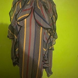 Multi-colored blouse